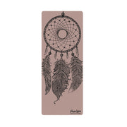 Dream Catcher Milk Tea Yoga Mat