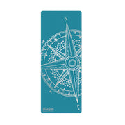 Compass Blue Yoga Mat