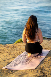 Hamsa Hand Peachy Yoga Mat